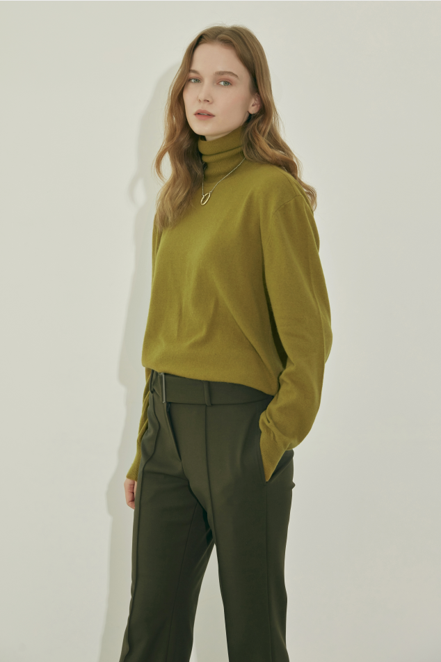 Mani Pullover In Wool (Olive)